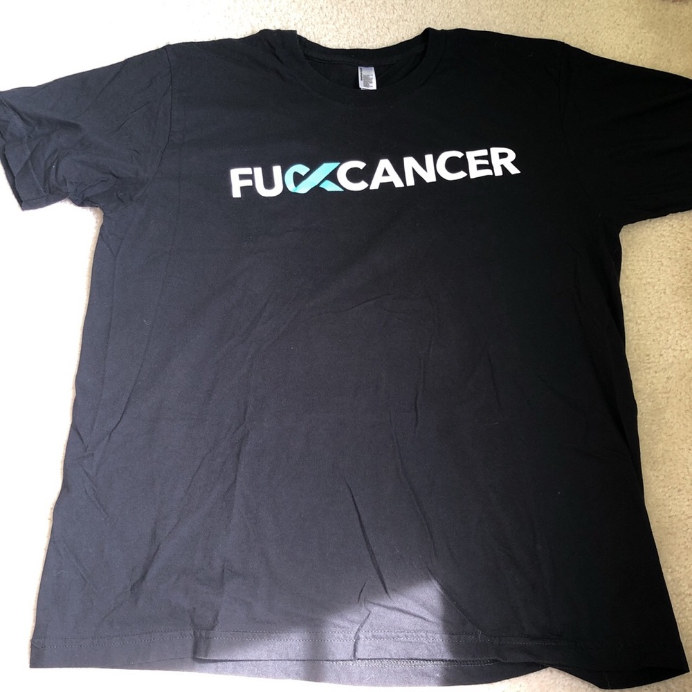 American Apparel F Cancer T-shirt
